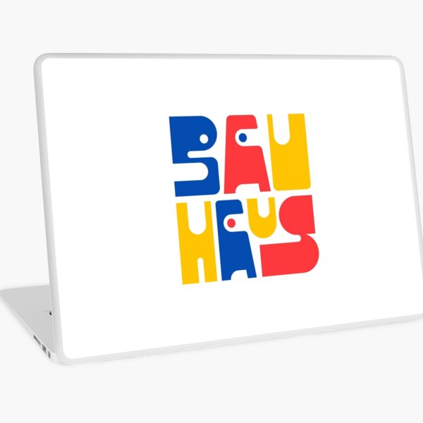 Item preview, Bauhaus Letters Blue Red Yellow #7 designed and sold by SalahBlt.