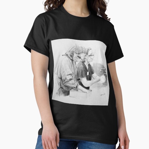 Item preview, Nurse Annie - Drawing by Adelaide Artist Avril Thomas - South Australian Artist designed and sold by AvrilThomasart.