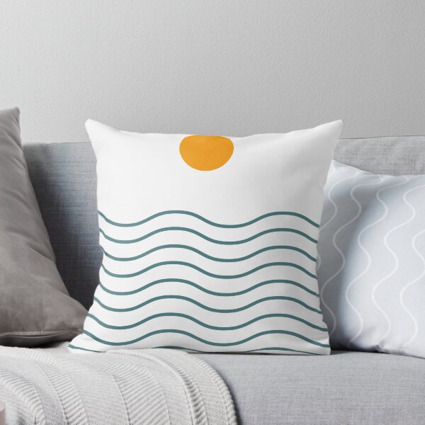 Item preview, abstract sea sun designed and sold by Peaceful Life Co.