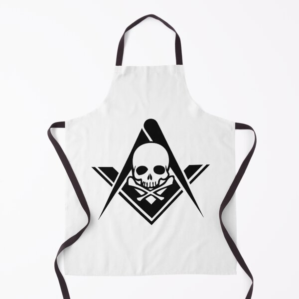 Item preview, Freemason Skull and Crossbones Square and Compasses Transparent Background designed and sold by AndrewCotten.