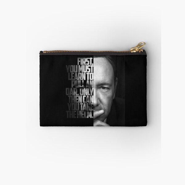 Item preview, Black and white Frank Underwood House of Cards quote. designed and sold by Enea Kelo.