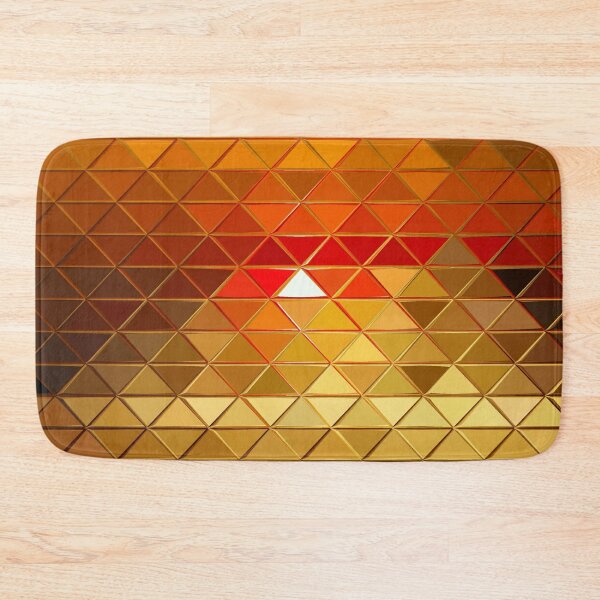 Item preview, Cool Colored triangle mosaic art designed and sold by AYACHI90.