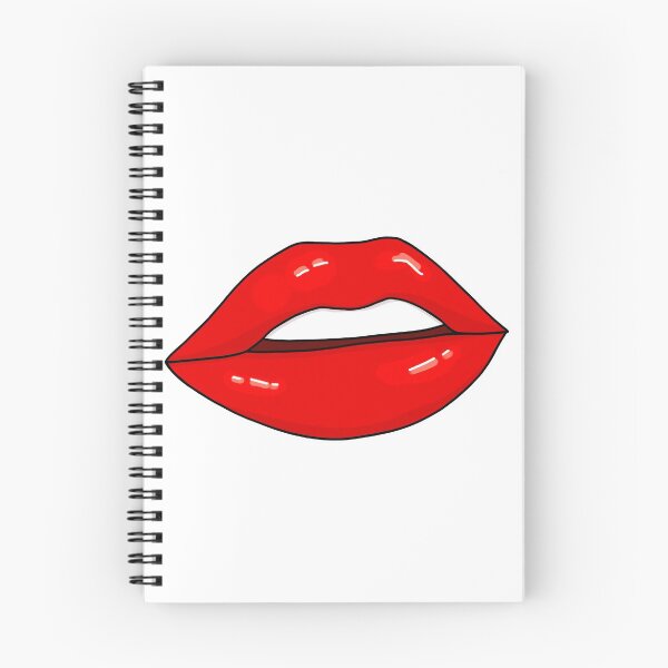 Item preview, Kissing Red Lips Cartoon designed and sold by doomdelion.