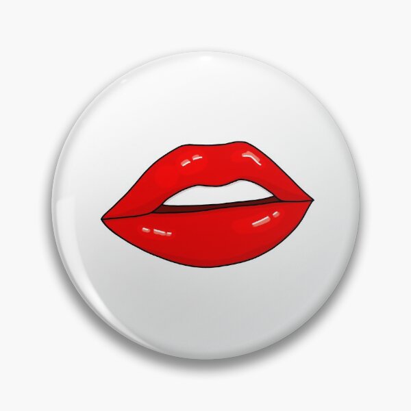 Item preview, Kissing Red Lips Cartoon designed and sold by doomdelion.