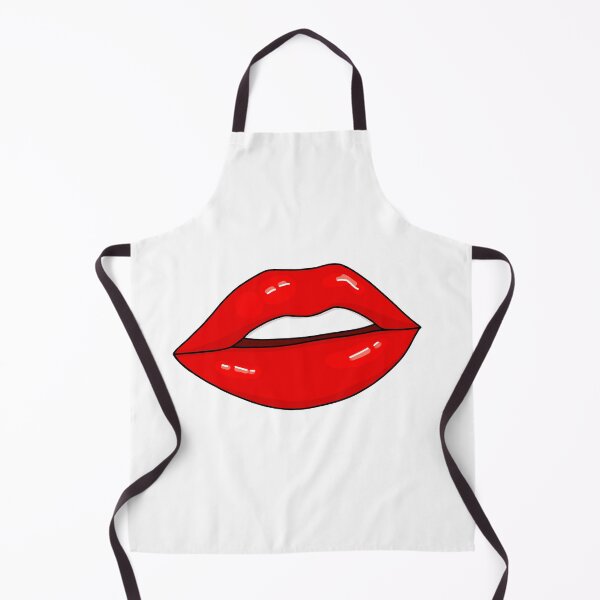 Item preview, Kissing Red Lips Cartoon designed and sold by doomdelion.