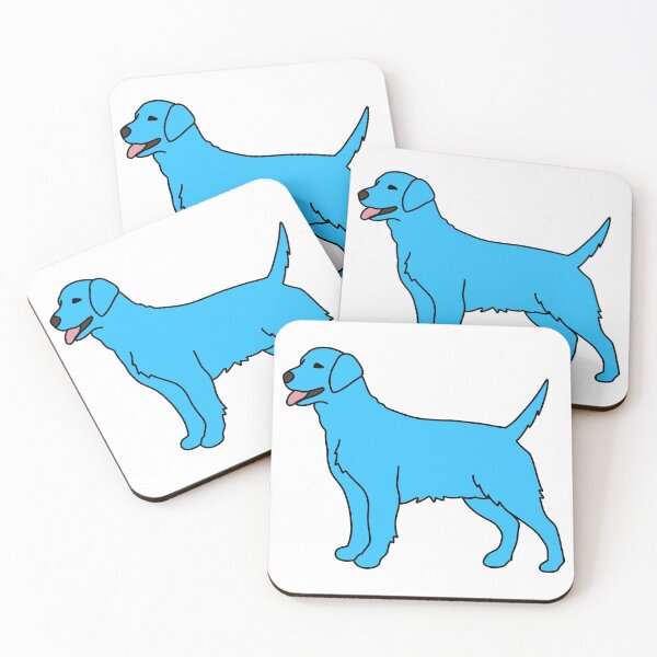 Blue Dog Coasters Redbubble