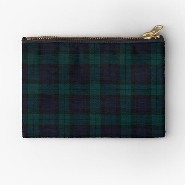 Black Watch Modern - Tartan - Clans of Scotland Zipper Pouch