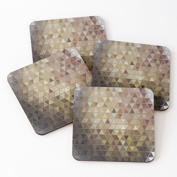 Item preview, Cool Colored triangle mosaic art  designed and sold by AYACHI90.