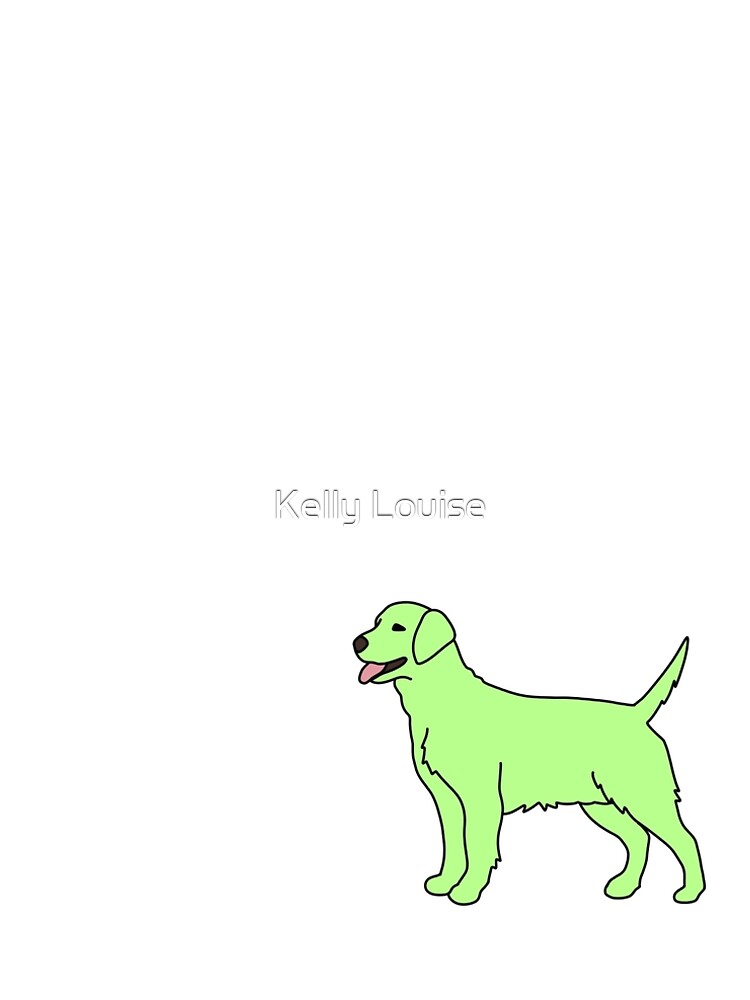 Key Lime Green Dog A-Line Dress for Sale by Kelly Louise