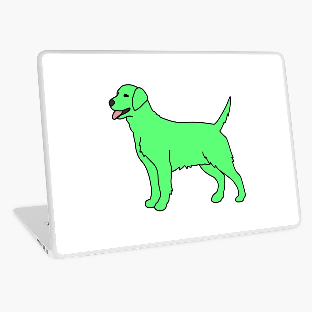 Neon Green Dog Lime Graphic T-Shirt Dress | Redbubble