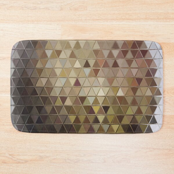 Item preview, Cool Colored triangle mosaic art  designed and sold by AYACHI90.