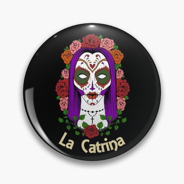 Item preview, Catrina for Dia de los Muertos a Mexican Sugar Skull designed and sold by Frosty1489.