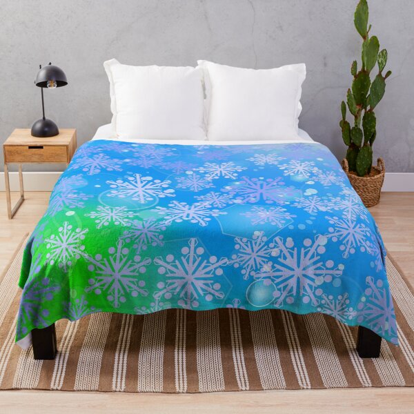 Item preview, Blue snowflakes designed and sold by RetComly.