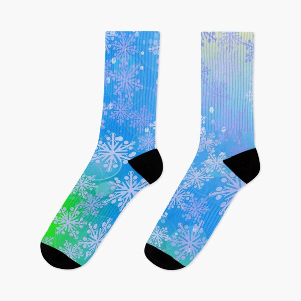 Item preview, Blue snowflakes designed and sold by RetComly.