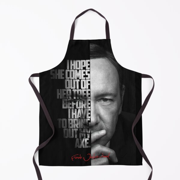 Item preview, Black and white Frank Underwood House of Cards quote. designed and sold by Enea Kelo.