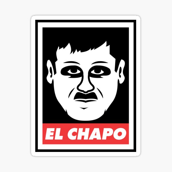 Chapo Guzman Stickers | Redbubble