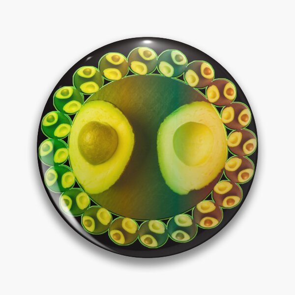 Item preview, Copie de Geometrical shape patterns of avocados and its pit. designed and sold by Ralek.