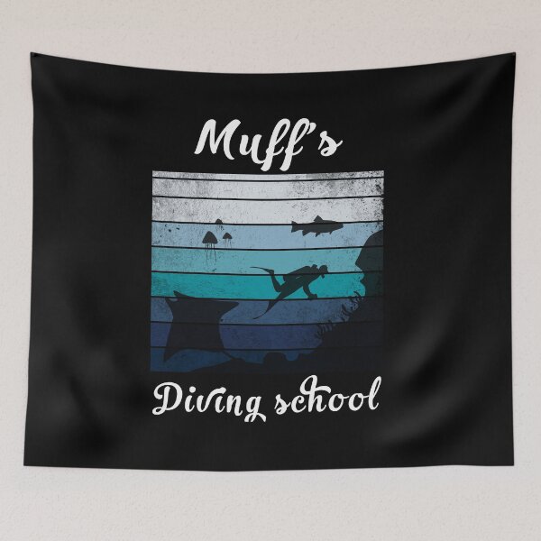 Item preview, Muffs Diving School Vintage  designed and sold by GranadaStore.