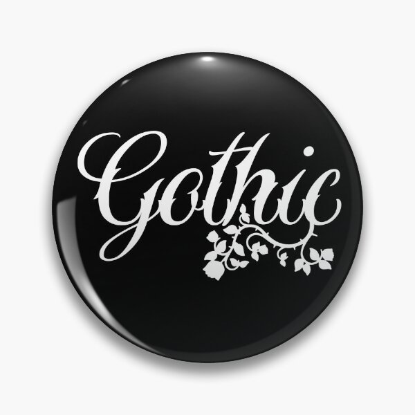 Item preview, Gothic in aesthetic script with rose designed and sold by PaulS34.