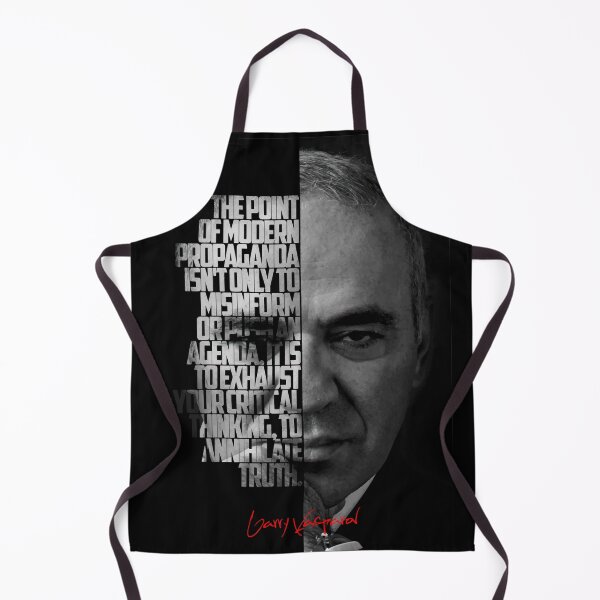 Item preview, Copy of Black and white Garry Kasparov quote. designed and sold by Enea Kelo.