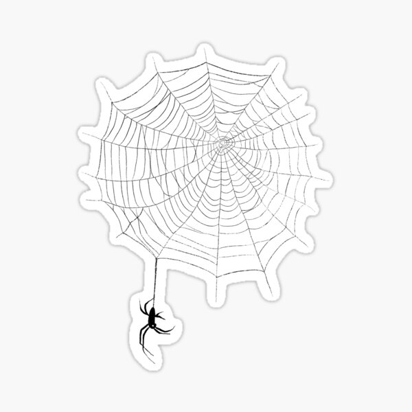 Spiders and Webs Sticker