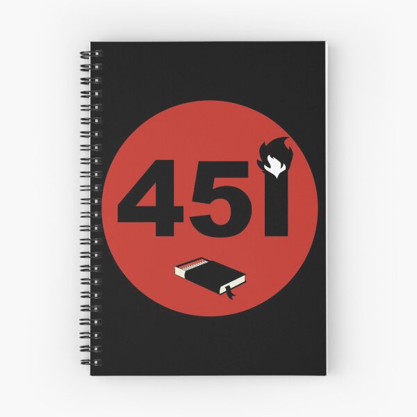 Item preview, Fahrenheit 451 designed and sold by AndrewCotten.