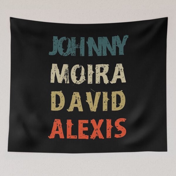 Item preview, Johnny And Moira And David And Alexis designed and sold by ZenCloak.