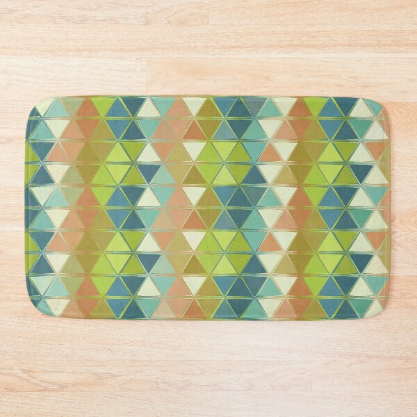 Item preview, Cool Colored triangle mosaic art designed and sold by AYACHI90.