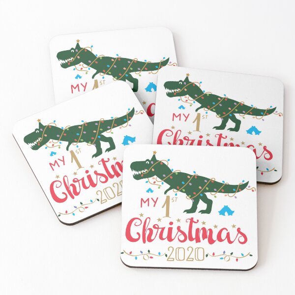 Aperçu de l'œuvre mon premier premier Noël 2020 Dino, dino virtuel de Noël créée et vendue par shinoshop.