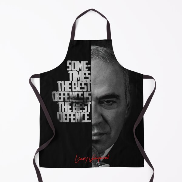 Item preview, Black and white Garry Kasparov quote. designed and sold by Enea Kelo.