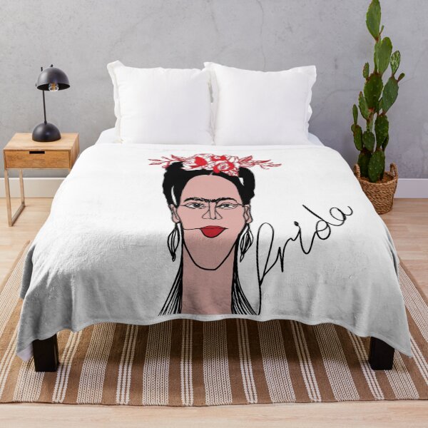 Item preview, Fried Kahlo Line Art designed and sold by kalanisart.