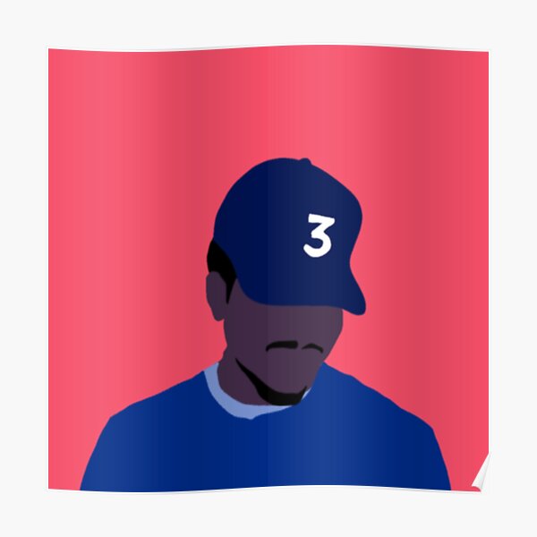 Chance the Rapper Minimalist  Poster