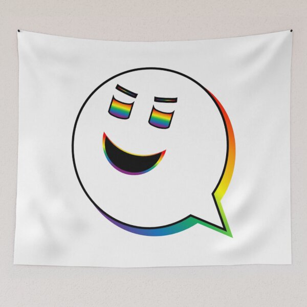 Item preview, Pride LGBT Rainbow Ghost Graphic designed and sold by alex96207.