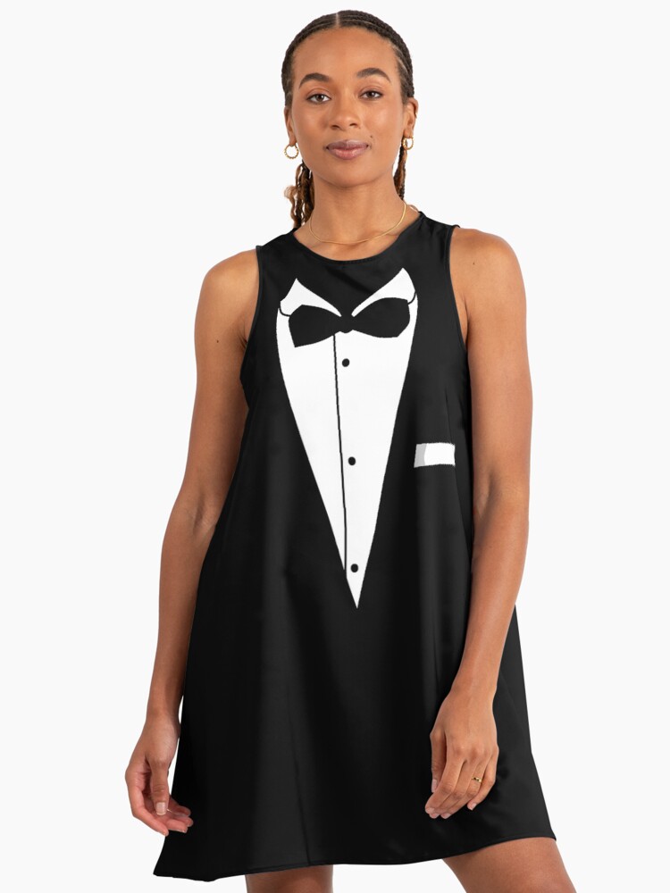 Tuxedo" A-Line Dress for Sale by G-Steve | Redbubble