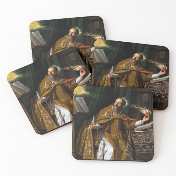 Item preview, Saint Augustine Of Hippo - Philippe de Champaigne designed and sold by warishellstore.