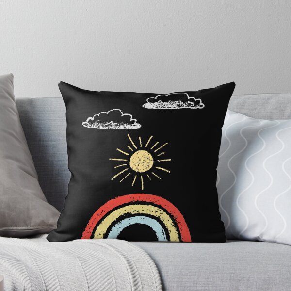 Item preview, retro rainbow sunset designed and sold by Peaceful Life Co.