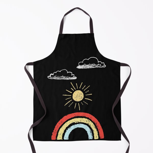 Item preview, retro rainbow sunset designed and sold by Peaceful Life Co.