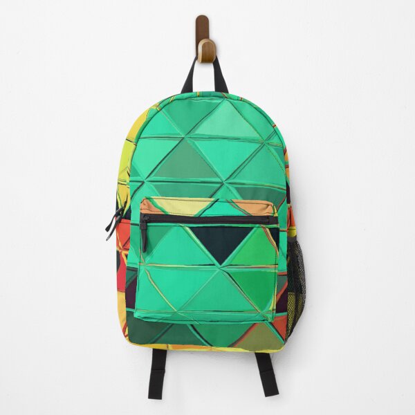 Item preview, Cool Colored triangle mosaic art designed and sold by AYACHI90.