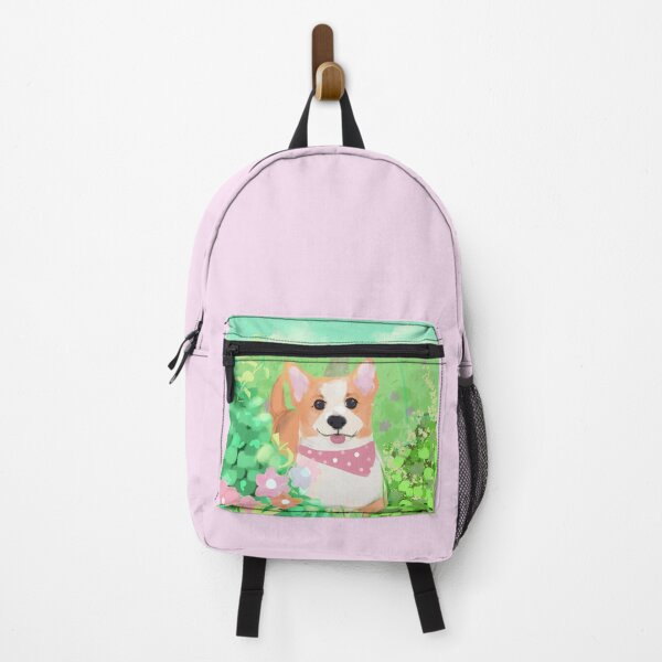 Item preview, Corgi in the park designed and sold by anniegonsab.