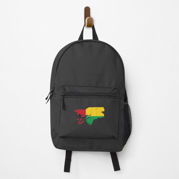 Item preview, Guinea-Bissau Flag Map with regions designed and sold by Alo.