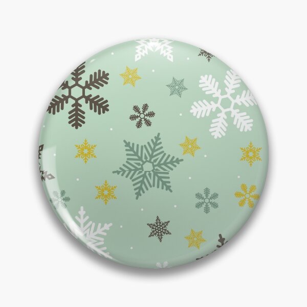 Item preview, Aesthetic Christmas Snowflakes Pattern designed and sold by SAVWIS.