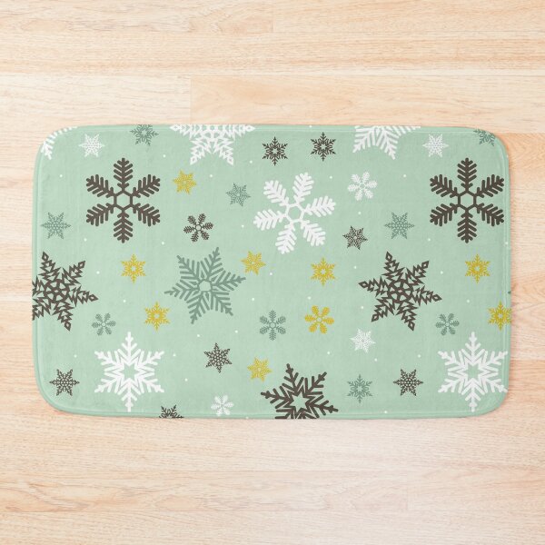 Item preview, Aesthetic Christmas Snowflakes Pattern designed and sold by SAVWIS.