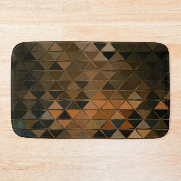 Item preview, Cool Colored triangle mosaic art  designed and sold by AYACHI90.