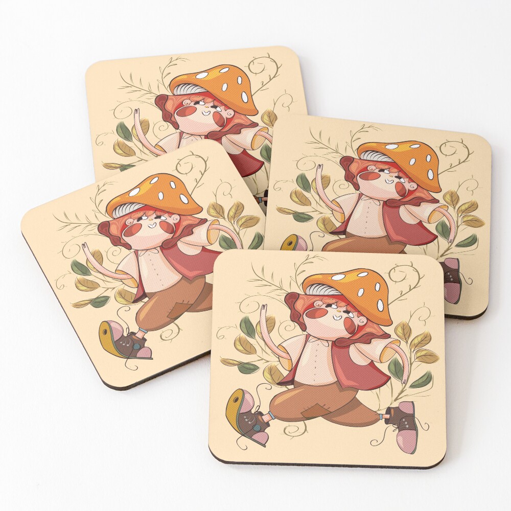 Item preview, Coasters (Set of 4) designed and sold by Rooevergreen.