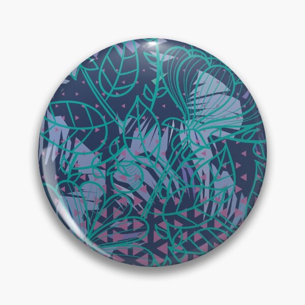 Item preview, Tropical Floral Print Triangles  designed and sold by aidesignstudio.
