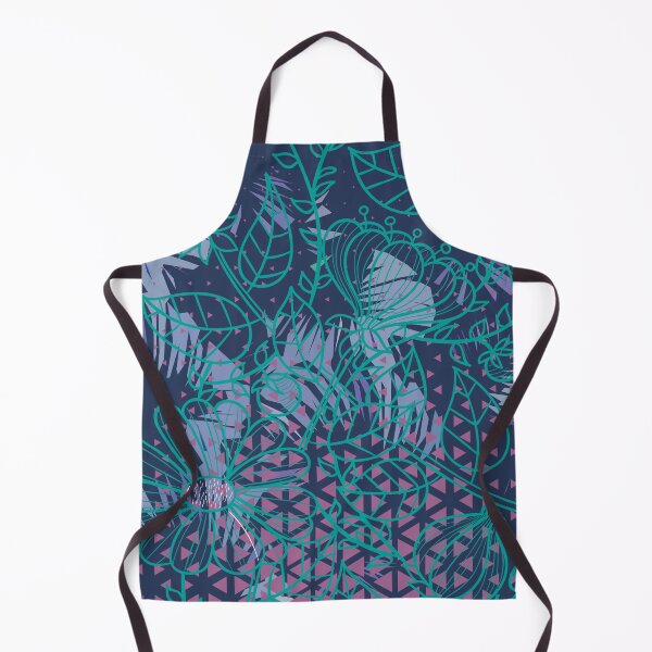 Item preview, Tropical Floral Print Triangles designed and sold by aidesignstudio.