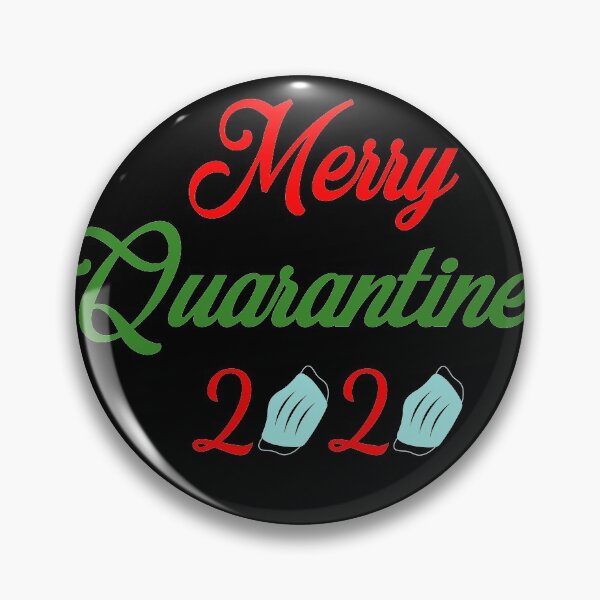 Item preview, Merry quarantine, 2020 Quarantine Christmas  quote funny gift idea designed and sold by khalidelk.
