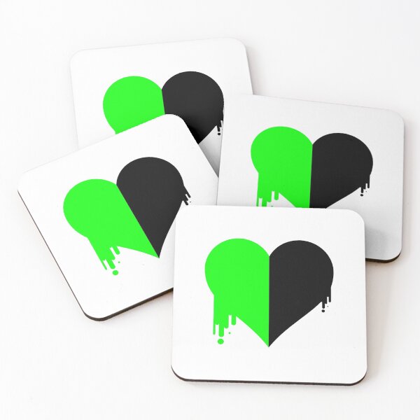 Item preview, Green Dripping Heart designed and sold by naomi-jgs.
