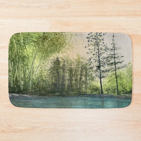 Item preview, Peace and tranquil lake designed and sold by Diane Hunter Art.