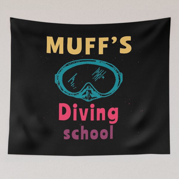 Item preview,  Muffs Diving School Colorful designed and sold by GranadaStore.